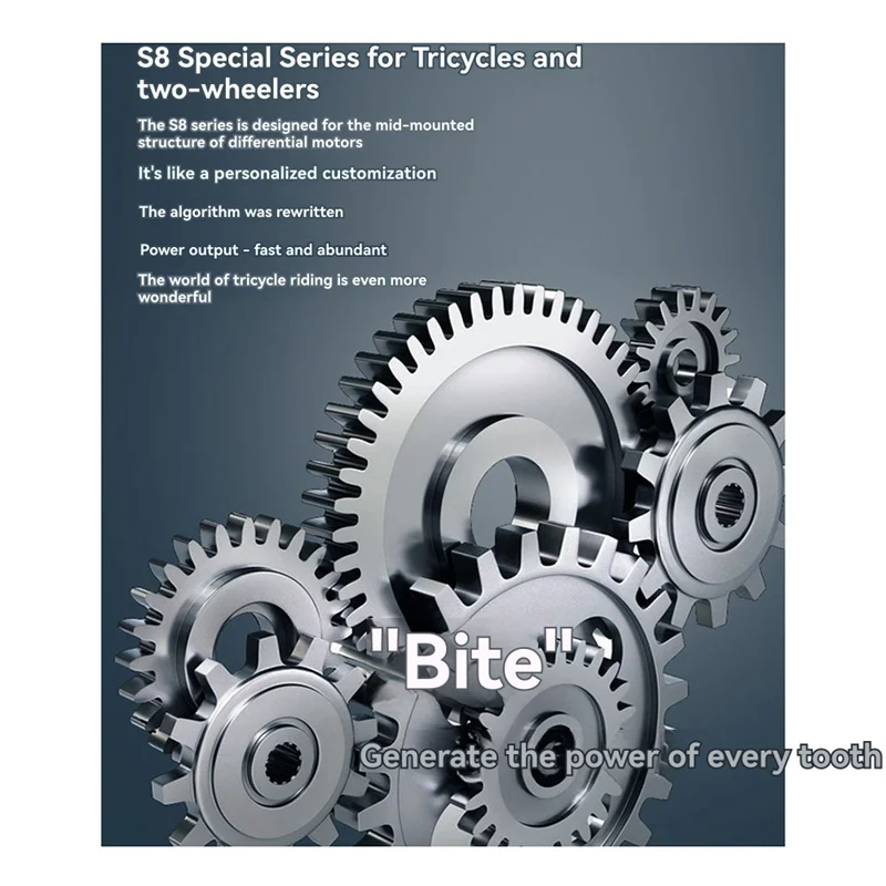 Per Motore BLDC/Bici Elettrica/Ebike Triciclo/Moto Compatibile 48V/60V/72V/84V 3000W Controller Brushless a Doppia Fila