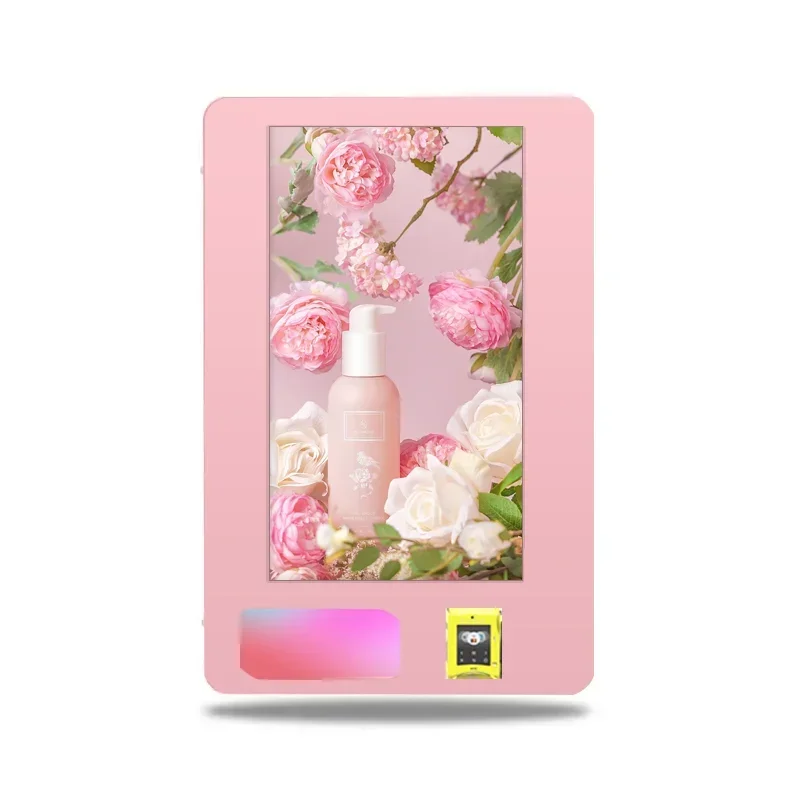 Popular Custom Mini Wall-mounted Automatic Eyelash/Hair Manicure Vending Machine Cosmetics Retail Item      Items SDK Function