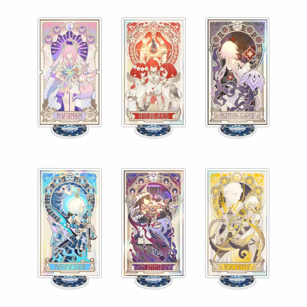 Honkai: Star Rail As I've Written Amphoreus 15cm Acrylic Stand Cute Room Decor Ornament Friend Gift