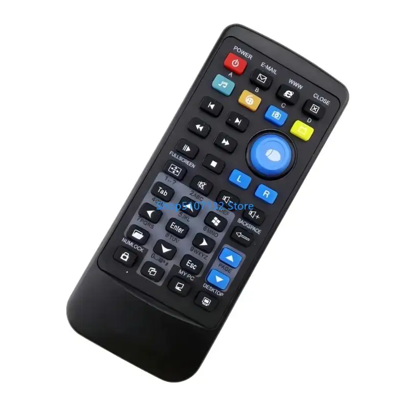 87HD Wireless Media IR Remote Control for System Mouse Keyboard Center Controller Wireless Mouse Remote Controller