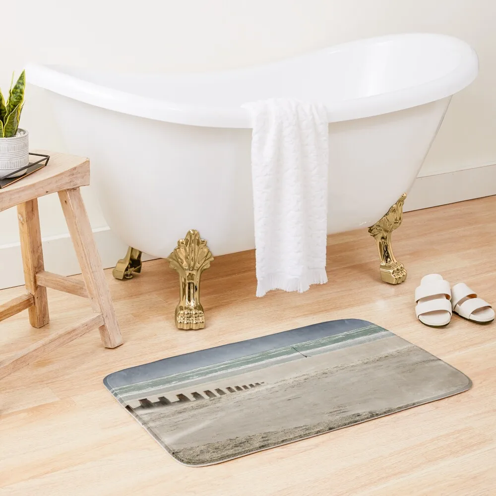 

West Wittering Beach in Hampshire Bath Mat Carpet For Shower Bathtub Carpet Bathroom Rug Set Home Entrances Mat