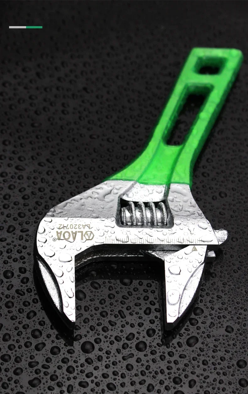 LAOA 6-12 Zoll große Öffnung verstellbarer Schraubenschlüssel Lichtschlüssel multifunktionale Badezimmer-Rohrschlüssel Sanitär-Reparatur-Handwerkzeuge – Detail 11