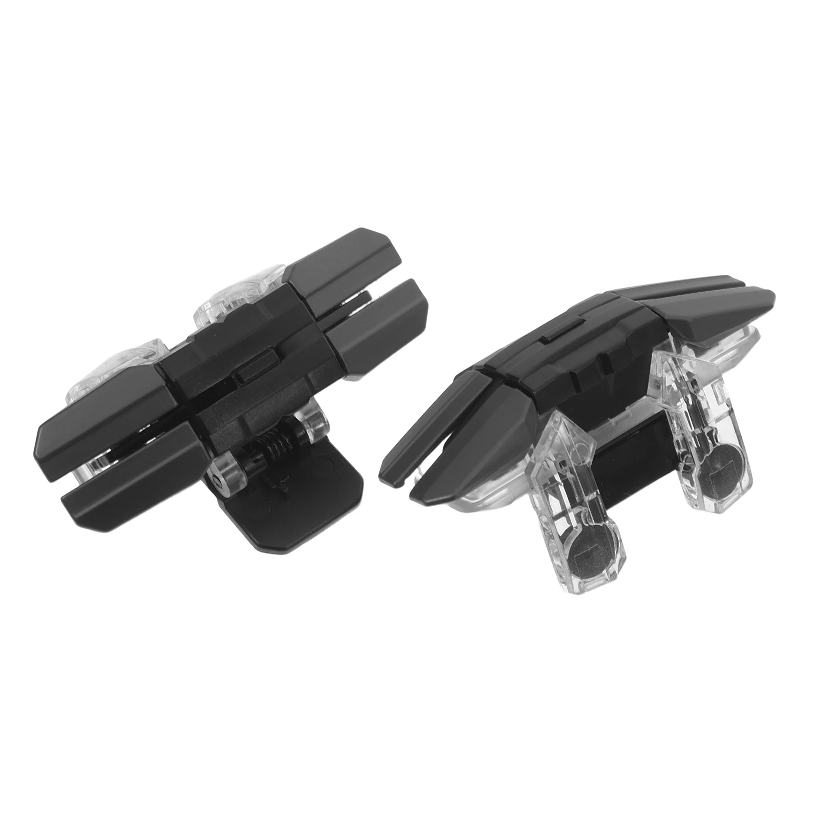 

2 Pcs Mobile Phone Trigger Cellphone Gaming Handle Game Device Accessories Controllers Gamepad Gamer Abs for