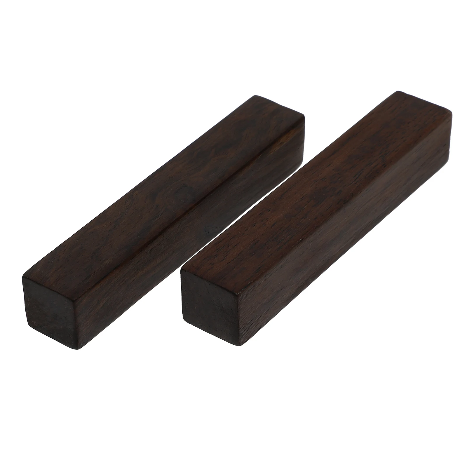 

2 Pcs Home Letterweigt Beech Wood Letterweights 11cm Office Desk Decor Chinese Calligraphy Practice Stationery Gift Box