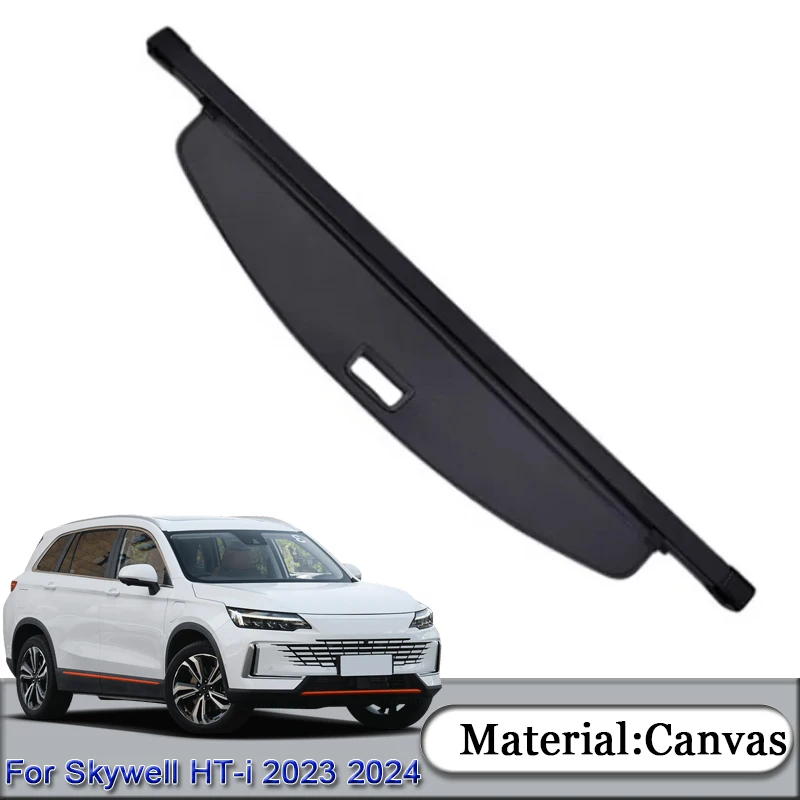 Fit For Skywell HT-i 2023 2024 Car Styling Car Rear Trunk Curtain Cover Rear Rack Partition Shelter Decoration Auto Accessories