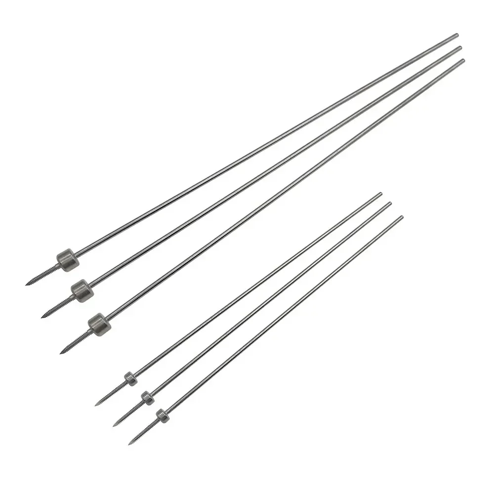 Temporary Reduction-Plate Holding Threaded Pins CNC manufacturing Kirschner Wire veterinary orthopedic instruments