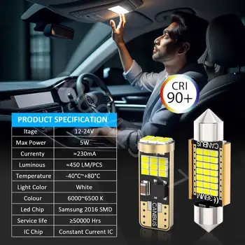 AENVTOL 8件套裝 Canbus LED 車內頂燈/地圖燈套件,適用於鈴木 Samurai SJ413 1985-1993 1994 1995 1996 1997 1998 1999 配件 10 最佳銷售 武士 sj413 - №4