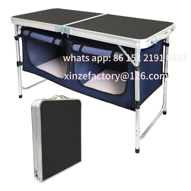 

Customizable Outdoor Light Folding Table and Chair Outdoor Travel Mountain Folding Table
