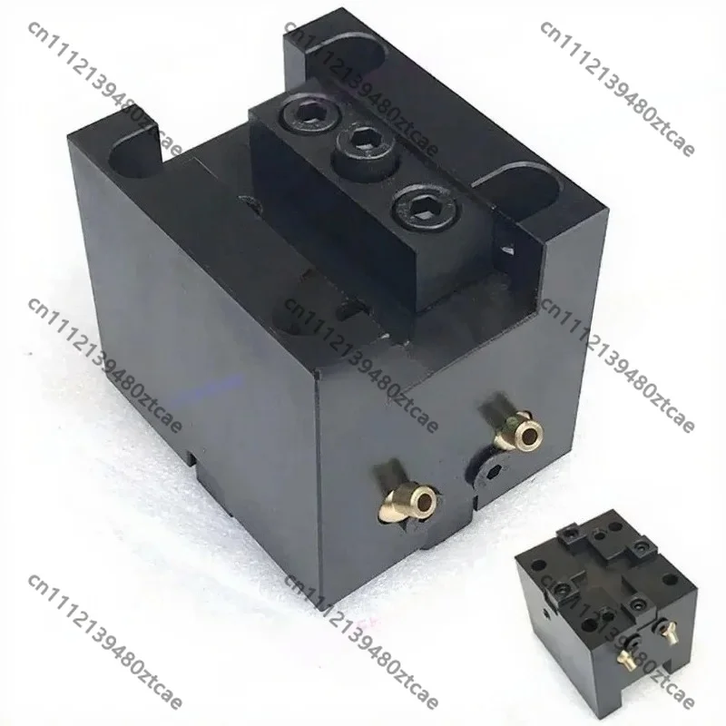 Round Hole Plate 64x64 Pitch 40mm Through Hole Inner Water Outlet With Back Cover Drillable Industrial Hardware Accessories