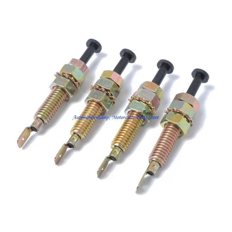 H7BD 2/4PCS Universal Car Wall Door Trunk Light Hood Jamb Pin Switch Bonetsensor