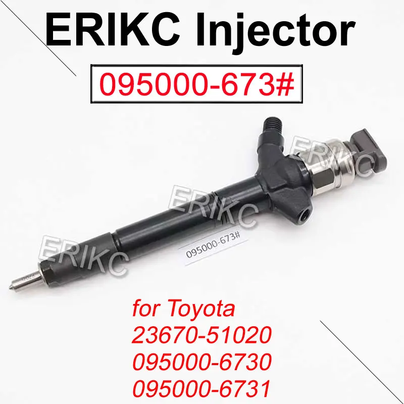 095000-6730 Diesel Injector Sprayer 095000-6731 Fuel Injection Nozzle 095000-6732 for TOYOTA LAND CRUISER 200 DENSO 23670-51020