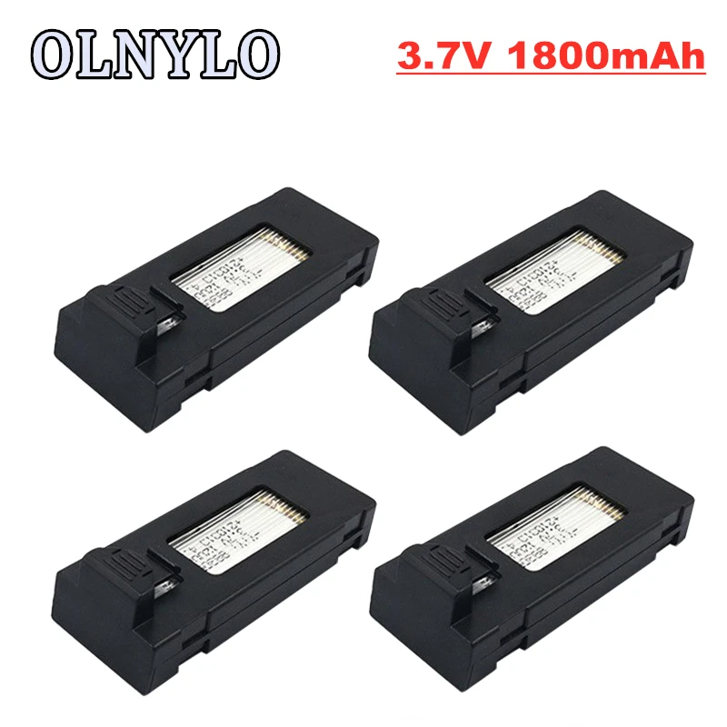 3.7V 1800mAh RC Drone Battery Accessory For E88 E88PRO Ls-E525 E525 PRO Mini Uav Drone Battery Special Rc Part 1/2/3/4/5Pcs