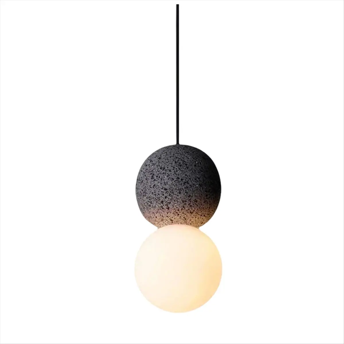NEW Nordic Cement Pendant Light Chandelier for Dining Room Hanging Lamps Living Room Lights Clothing Shop Suspension