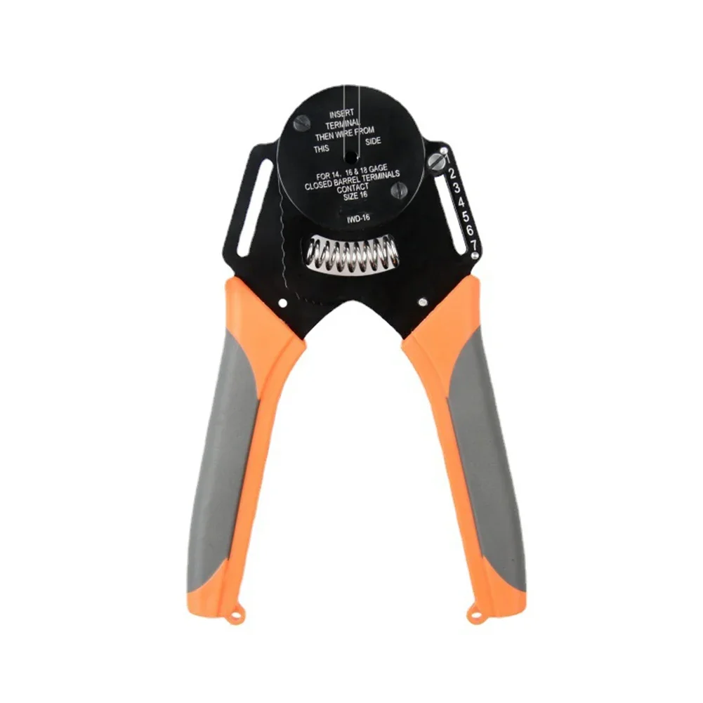 الطيران إبرة العقص كماشة IWD-16 ل DELCHI موصل العقص كماشة محطة السيارة الذكور والإناث دبابيس 1/1.5/2.5mm2 #5