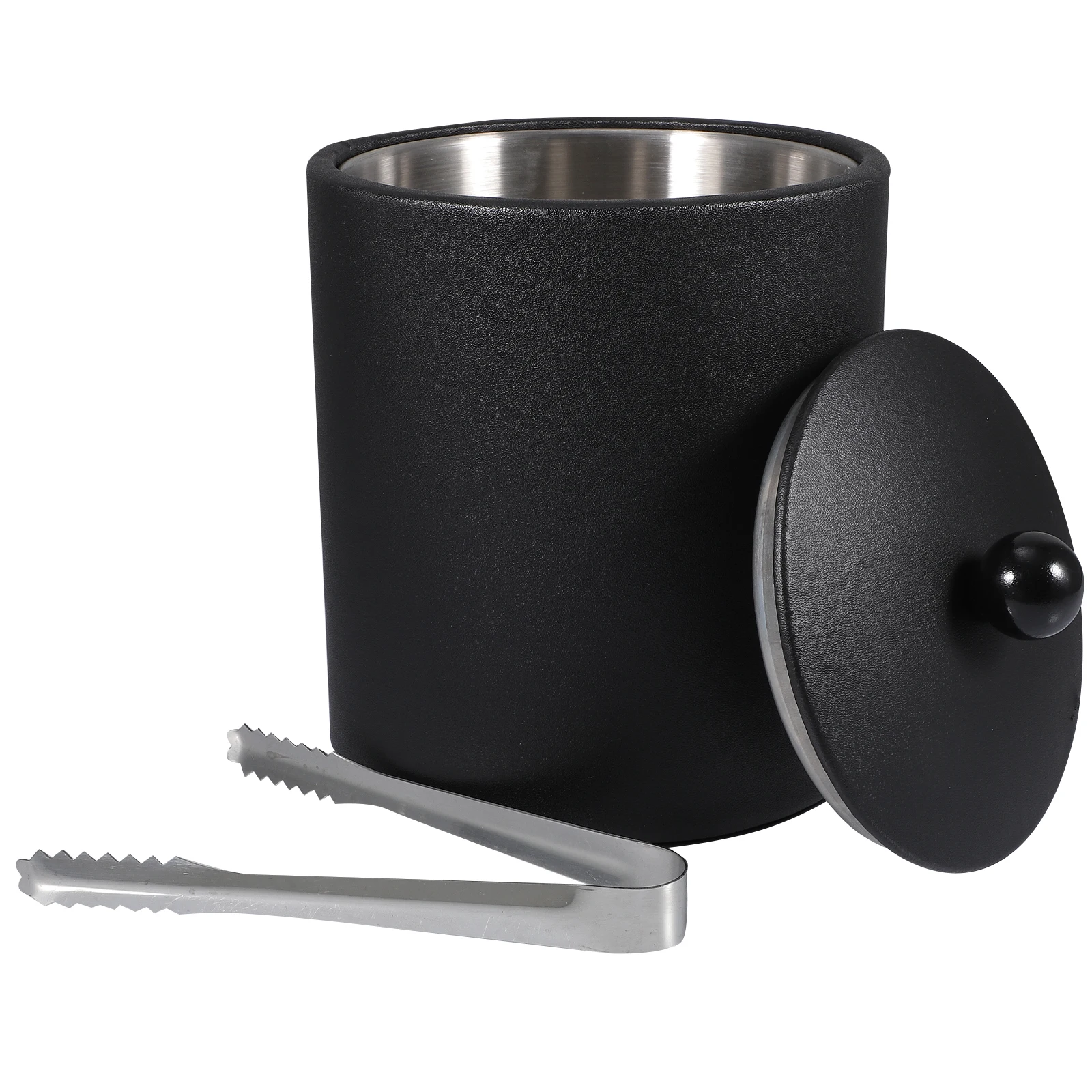 

Stainless Steel Ice Bucket for Parties Cooling Beer Bucket with Lid Tongs Thickened Material Golden Tool