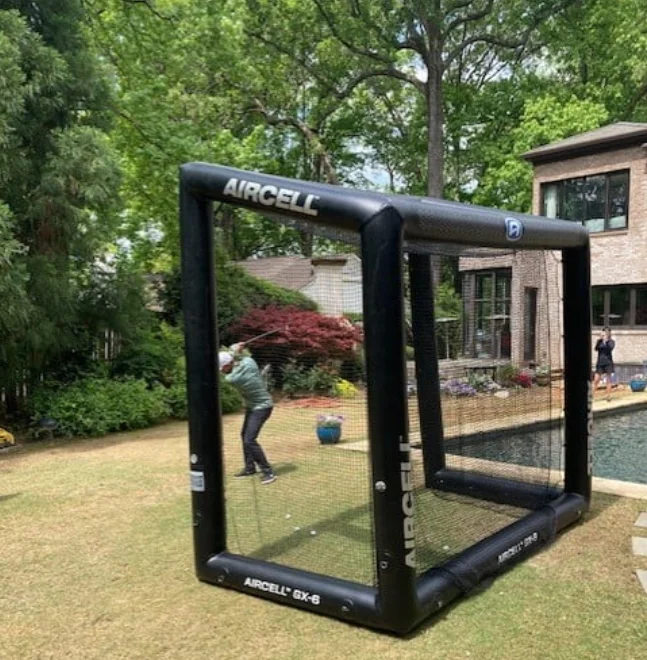 Commercial Inflatable Training Equipment Batting Cage for Baseball Lacrosse Backstops Shooting Stations Golf Bays Drive Box