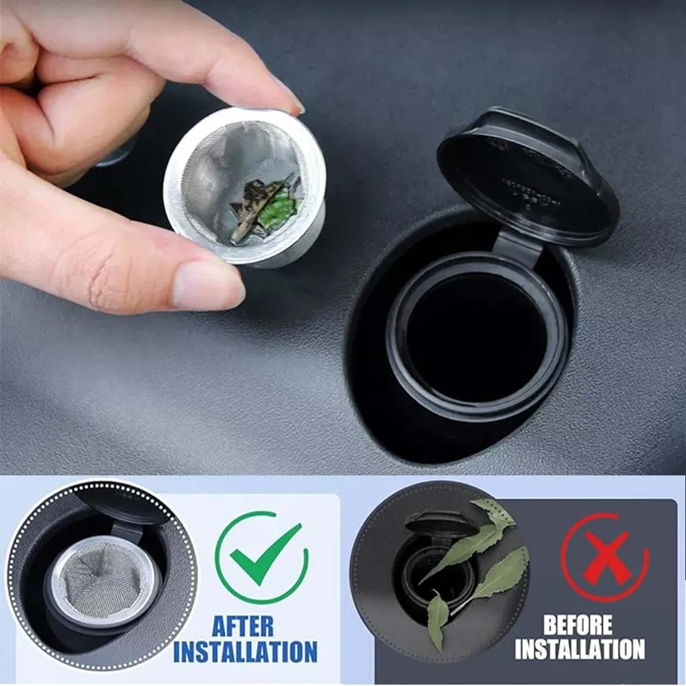 Voor Tesla Model 3/Y Ruitenwisser Waterinlaat Kloof Plug Auto Anti Blokkeren Filter Scherm 2023 2024