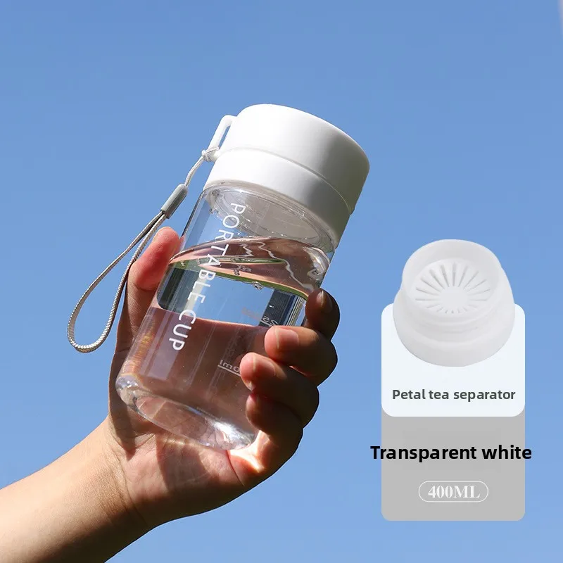 Portable 400ml Protein Powder Shaker Bottle Leak Proof Water Bottle for Gym Outdoor Fitness Training Sport Mixing Cup with Scale