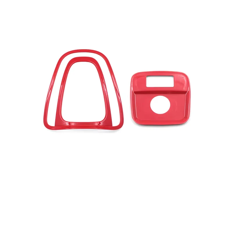 Brand New ABS Material UV Protected Ray Style Dashboard and USB Input Emblem For Mini Cooper S F60 (2Pcs/Set)