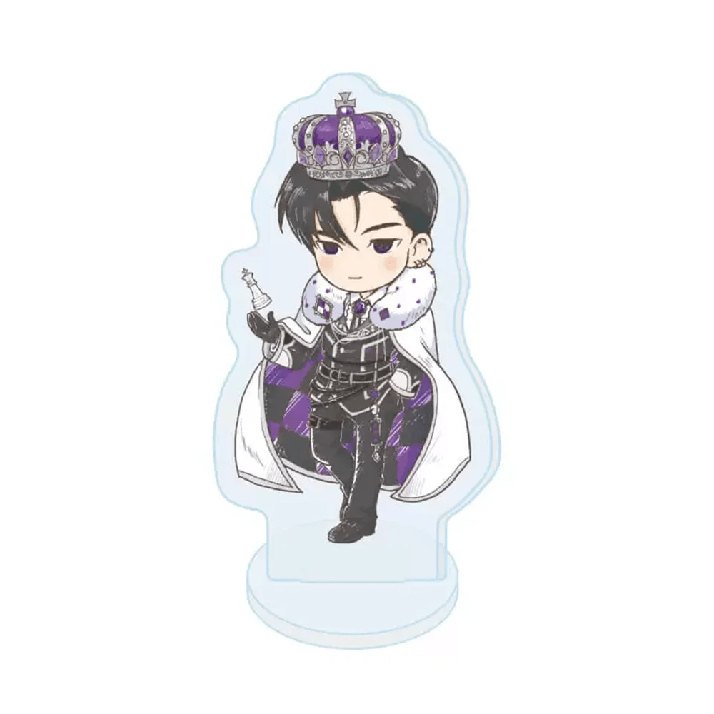 Tamon's B-Side Tachibana Keito 10cm Acrylic Stand Keychain Chess King Q Version Desk Display Shoujo Manga Merch Idol Otaku Toy