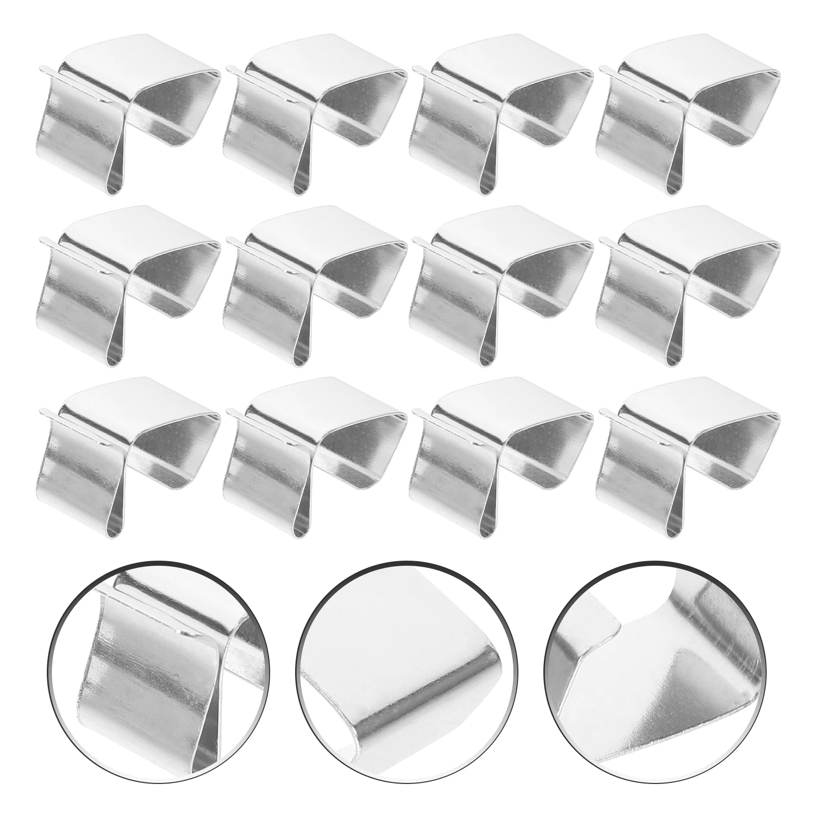 

50 Pcs Christmas Light Clip Gutter Hangers Clips for outside Gutters Hooks Hanging Outdoor Lights