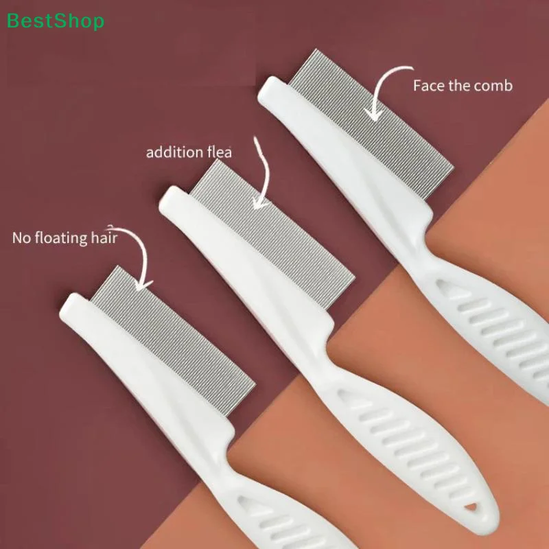 〔R〕Расческа для удаления пятен – обзор и цена Flea Comb Fine Tooth Pet Tear Stain