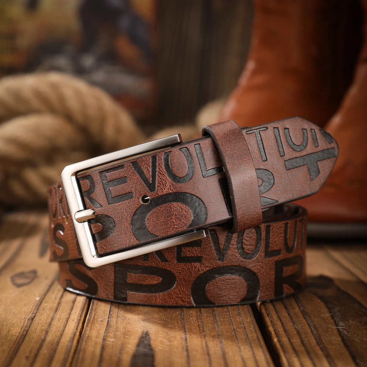 1pc Casual PU Belt - Suitable for Both Men and Women, Perfect for Daily Wear (Includes Punch-out Tool)