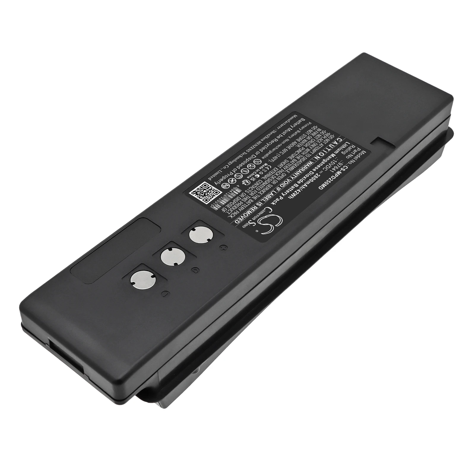 Replacement 15V 2800mAh Medical Battery 97641 for Medtronic 6 AS 6S AED-M Heaertsave AED M250