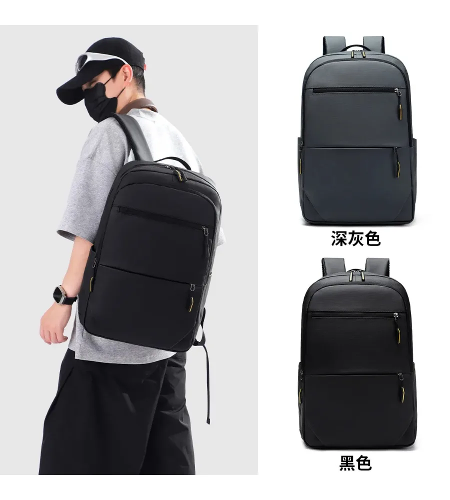 All-purpose Daily Backpack Roomy Multi-compartment Laptop Bag for Campus and Business Use