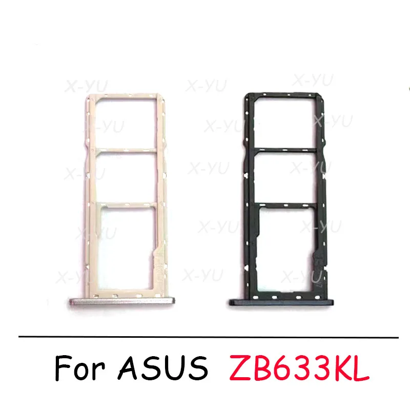 

For ASUS Zenfone Max M2 ZB633KL SIM Card Tray Slot Holder Adapter Socket Repair Parts