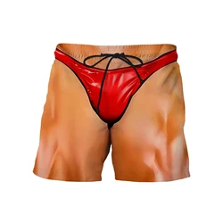 Short de plage hawaïen imprimé léopard 3D pour hommes et femmes, faux troncs, short de planche de surf, maillots de bain, vêtements pour enfants, nouveau, été