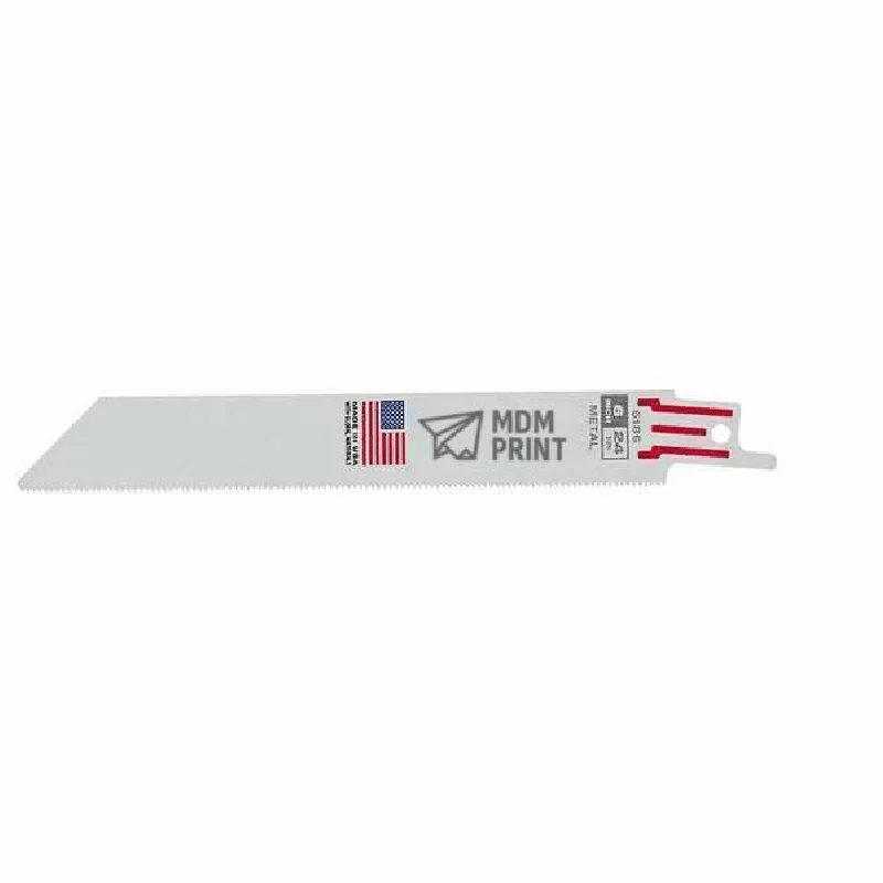 

6" 24 TPI SAWZALL Blades (25 Pk)