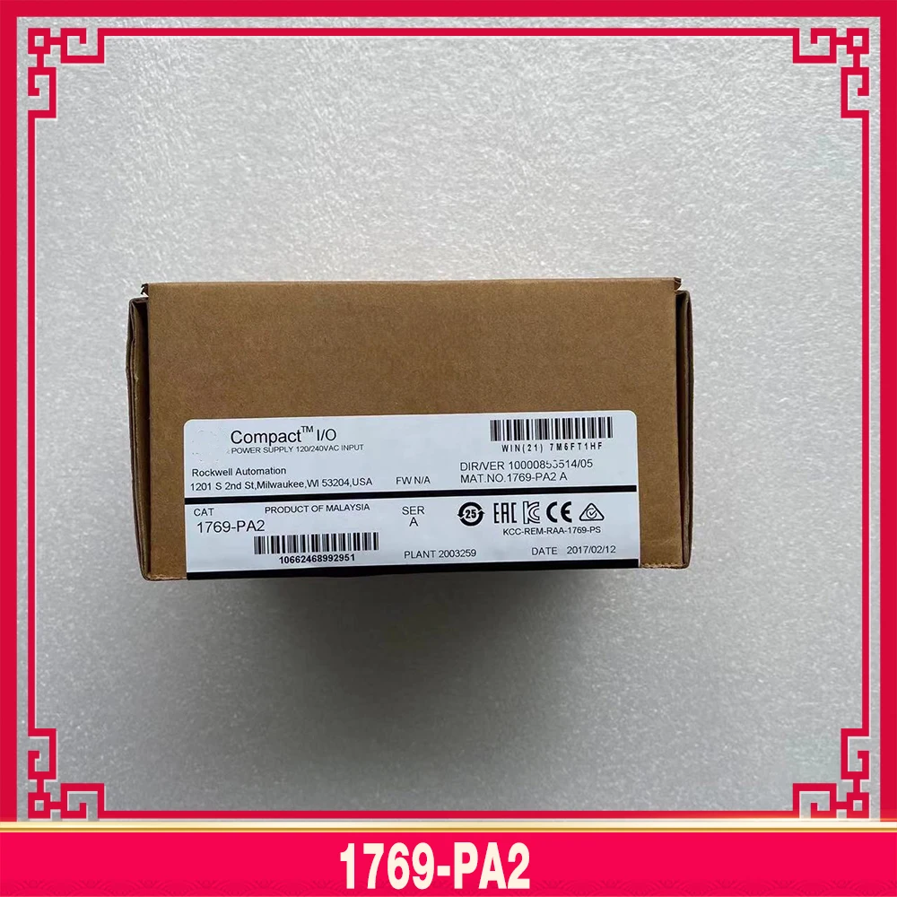 

For Allen-Bradley Compact Power Supply 1769PA2 Input Module 1769-PA2 Ser A
