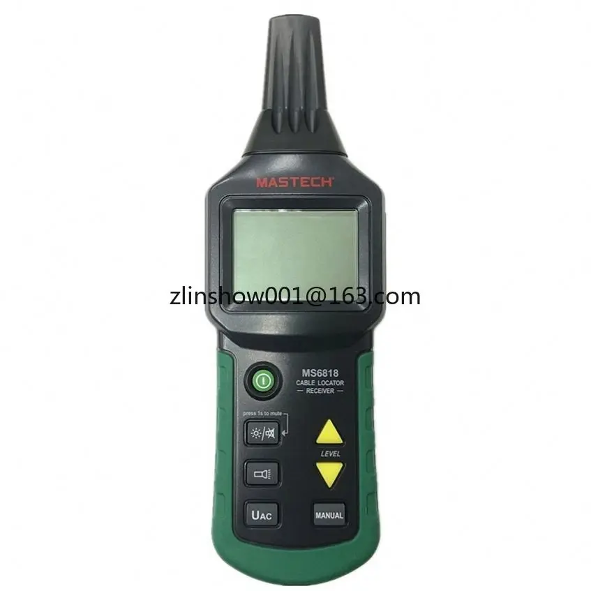 For MASTECH MS6818 Advanced Wire Tester Tracker Multi-Function Cable Detector 12~400V Pipe Locator Meter Transmitter Receiver