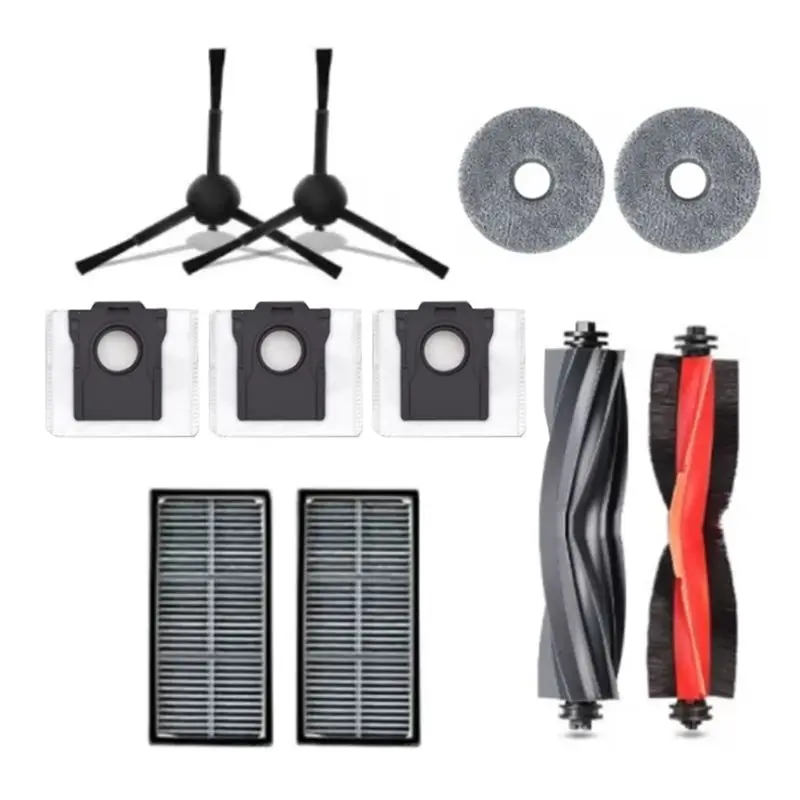 A40Z-11PCS For Dreame Bot X30pro Ultra X30pro Plus Robot Vacuum Cleaner Replacement Parts Main Side Brush Filter Mop Dust Bag