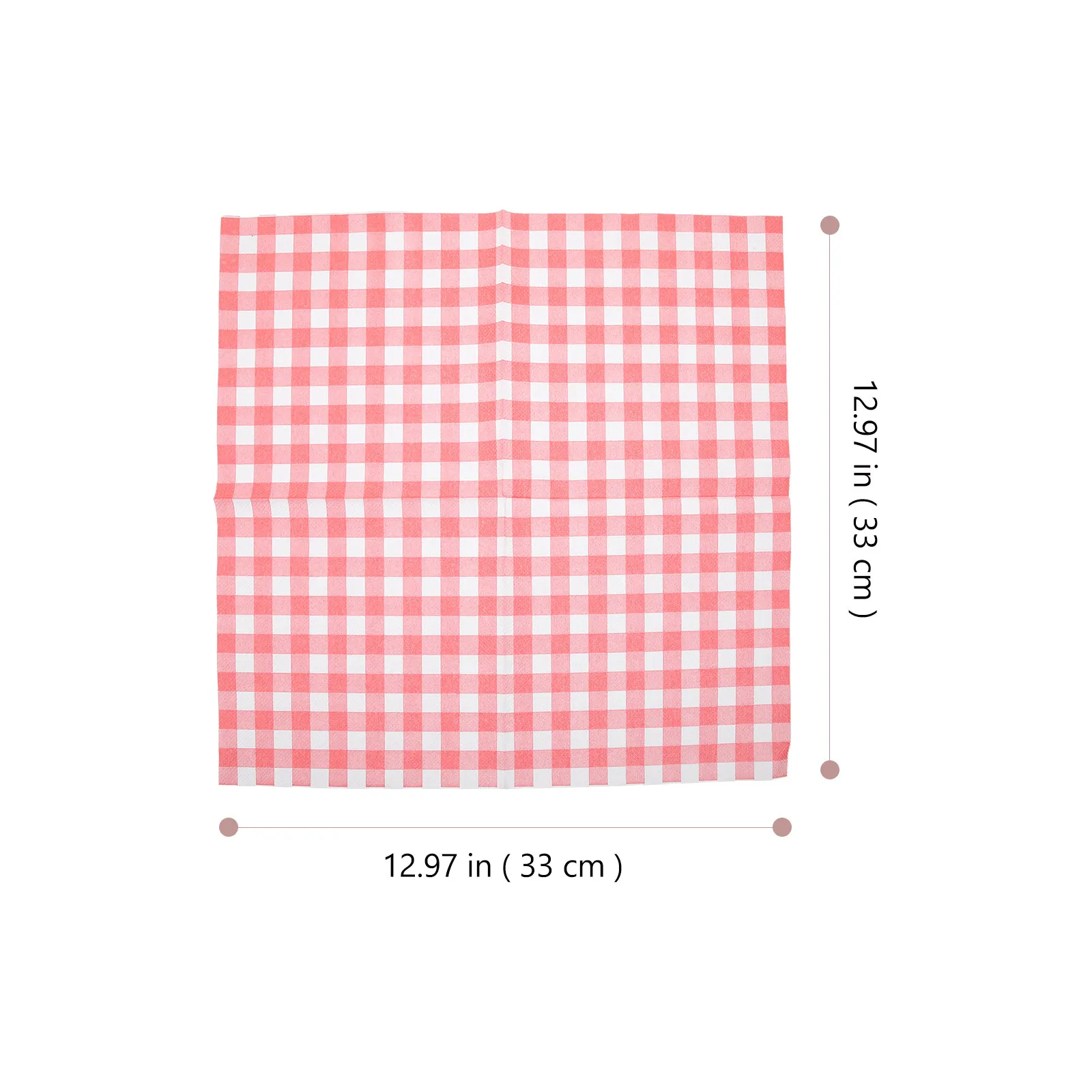 100Pcs Grease Proof Food Wrapping Paper Wax Sandwich Wrapping Sheets Checkered Design for Baked Goods Leftovers Packing view 6