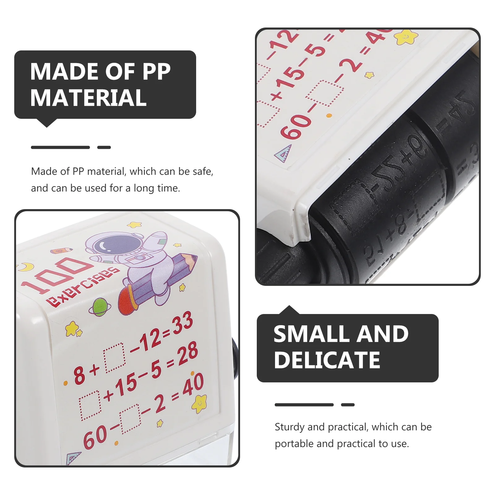 Addition and Subtraction Teaching Stamp Teacher Stamps Pocket Roller Pp Learning Math Student