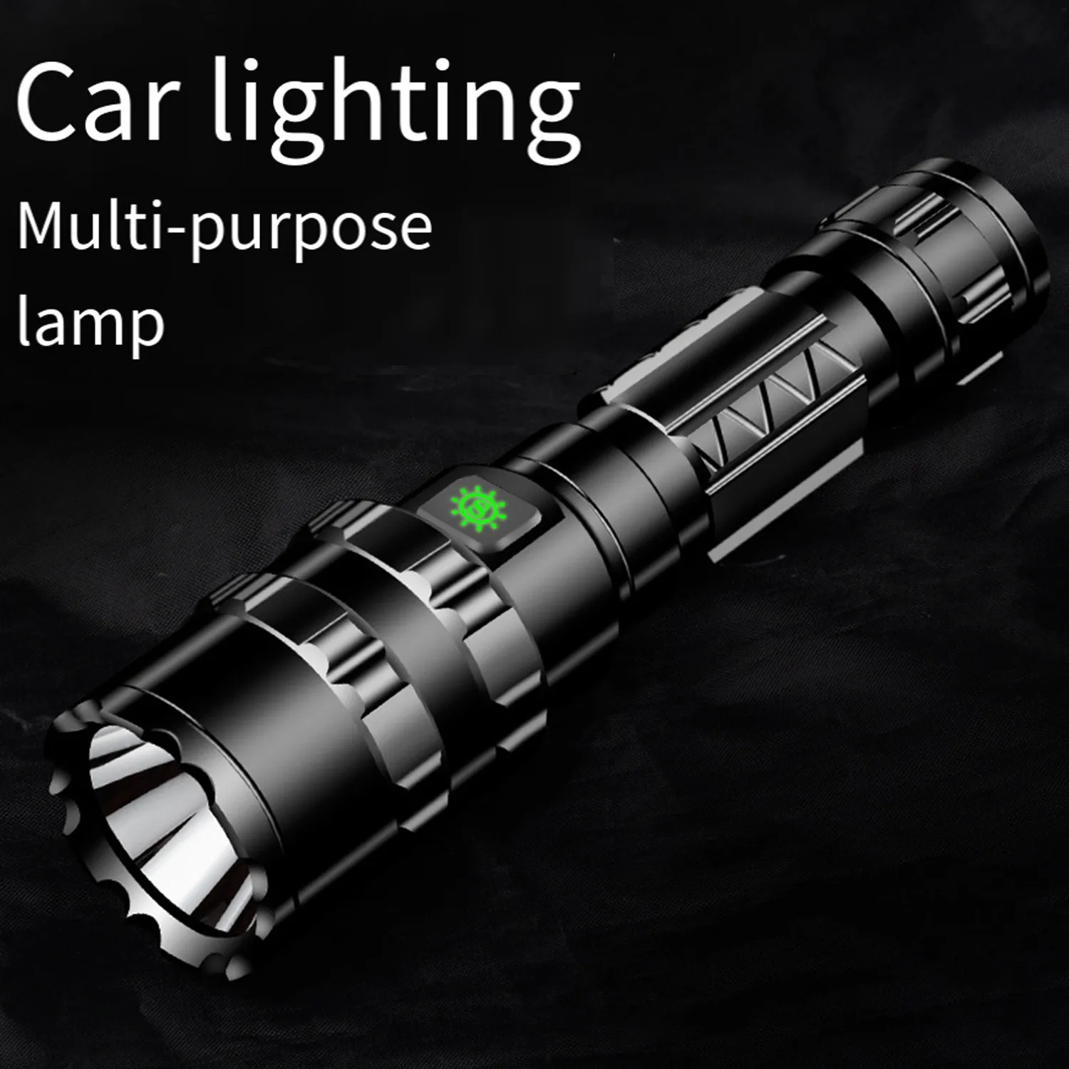 ABCL 1 Set LED مصباح يدوي LED مقاوم للماء أضواء السمك أضواء شعلة إضاءة السيارة L2 USB قابلة للشحن