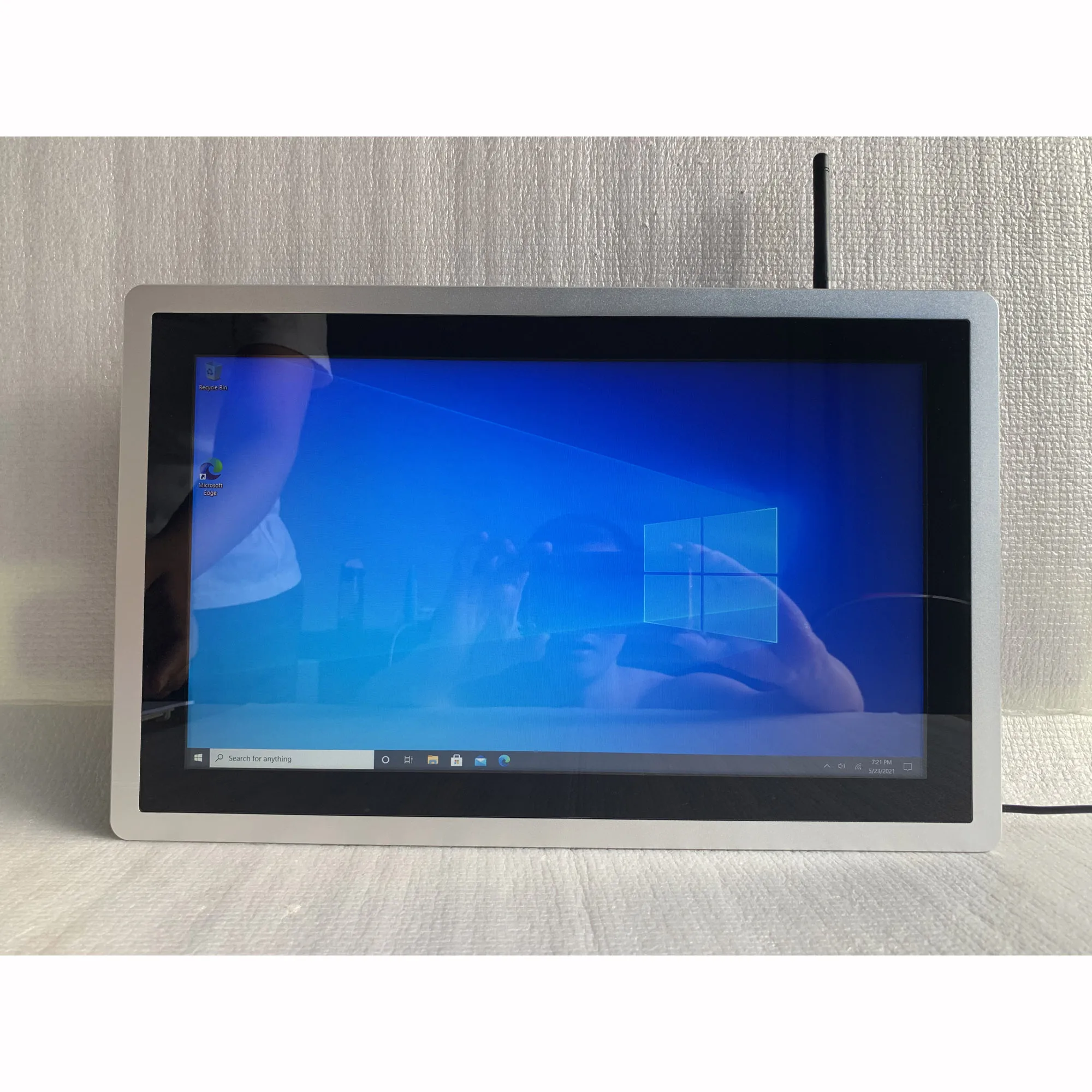Industrial Widescreen 13.3 Inch RJ45 Touch Screen Panel PC Anti Magnetic Interference Support Win11 Android Linux Ubuntu IP65