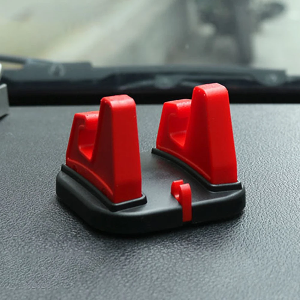 360 Degree Rotatable Stable Phone Holder GPS Bracket Practical Universal Fixed Interior Accessories Easy Install Car Dashboard