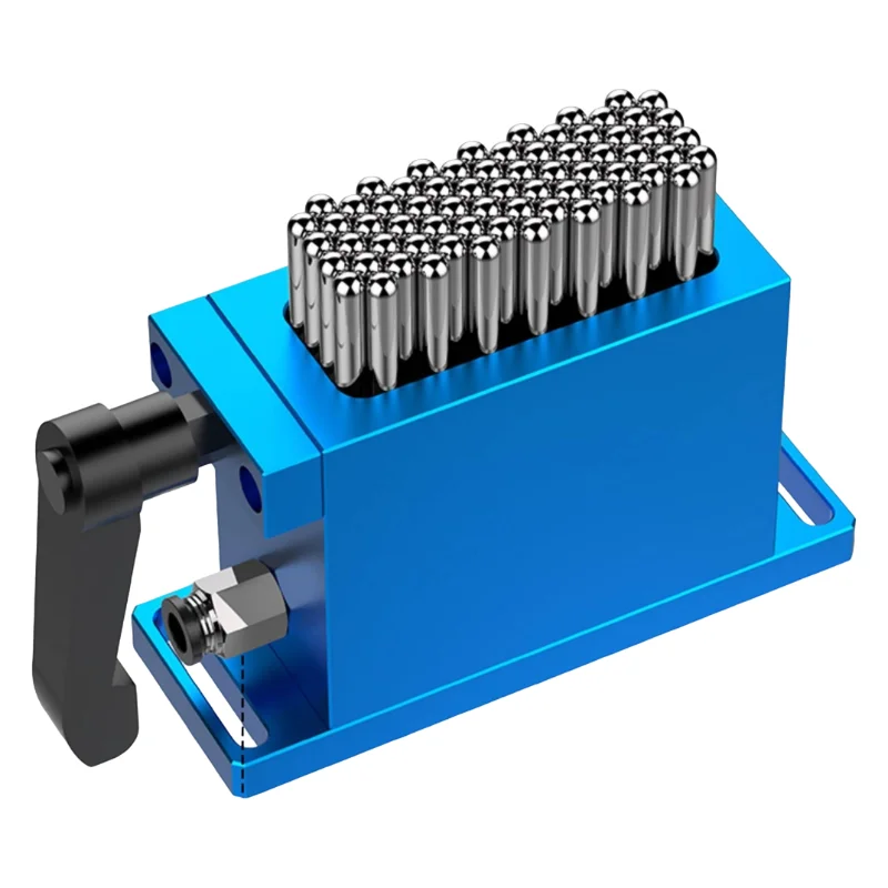 KOTUMY Flexible Fixture Milling Vise CNC Tooling Fixture Flexible Claw Special-Shaped Profiling Clamp for Laser Marking Machine