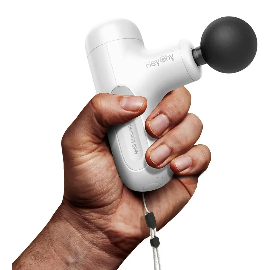 

Super Mini Massage Gun Deep Tissue with 5 Speeds Small Travel Size Percussion Muscle Massager for Pain Relief with 4 Attachment