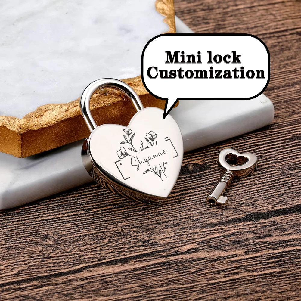 2pc customized love lock, customized lover's name, beautiful wishes, meaningful wishes, wish lock, wedding engagement padlock, t