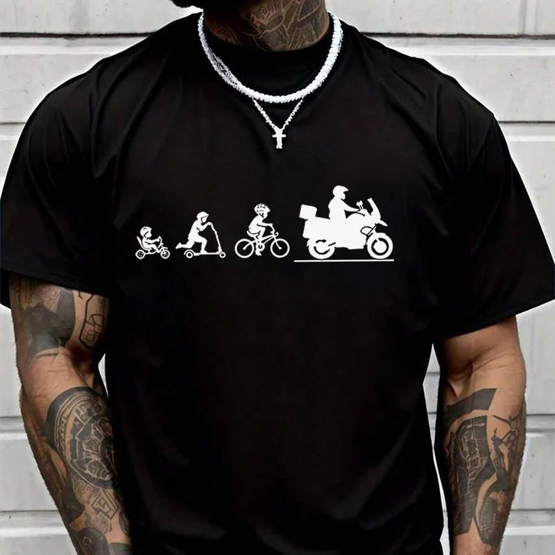 

Gs 1200R R1200Gs Motorrad Adventure Enduro Motorcycle Bike Creative T Shirt Summer Casual Tee Men Women Streetwear Loose T-shirt