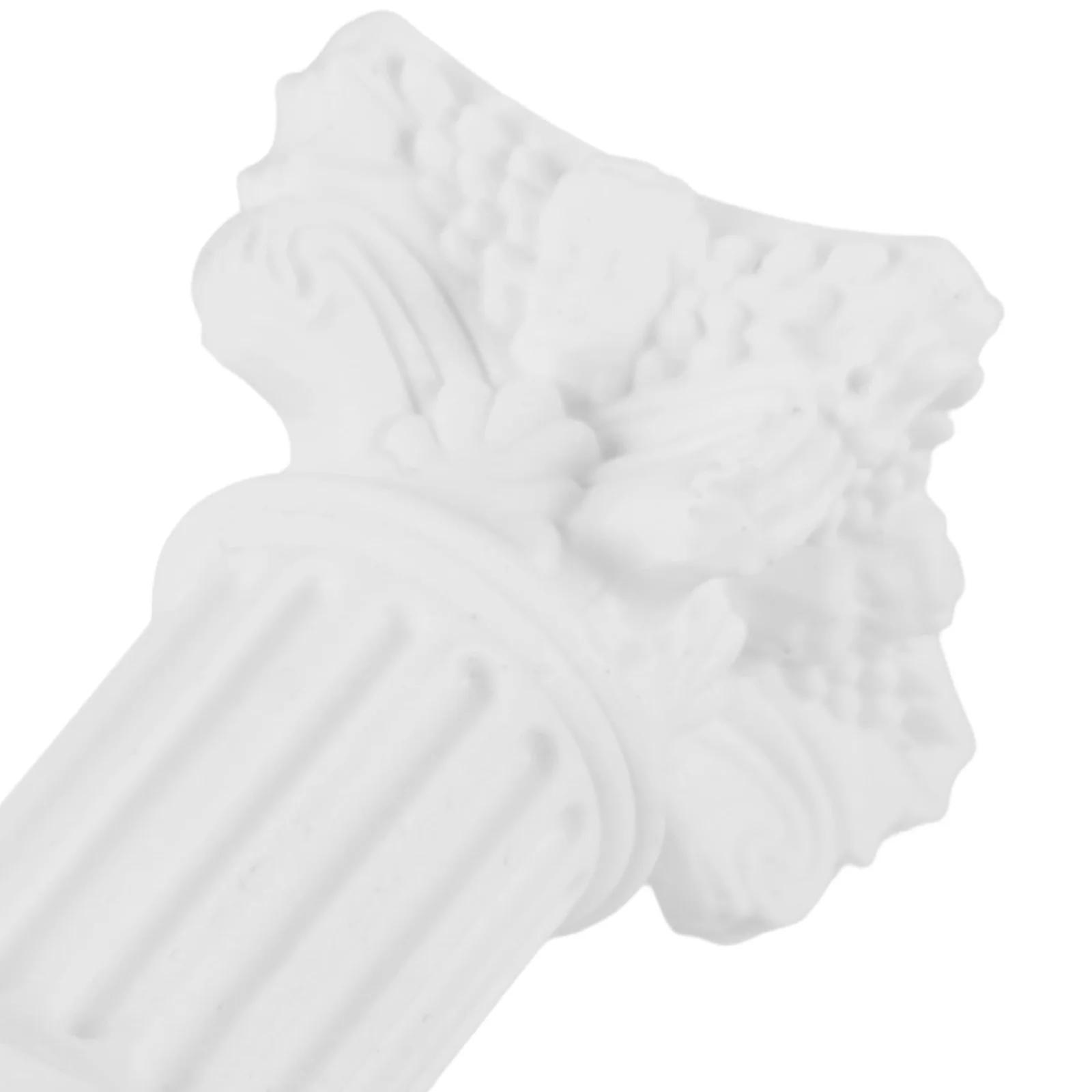 

2pcs Roman Column Holder Desktop Tabletop Decor For Home Office Minimalist Pillar Statue Abs Candlestick Decoration