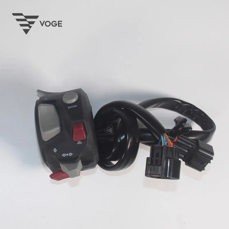 Original Motorcycle Handle left Right Switch for LONCIN VOGE 500AC LX500-F 271390569-0001 271590562-0001