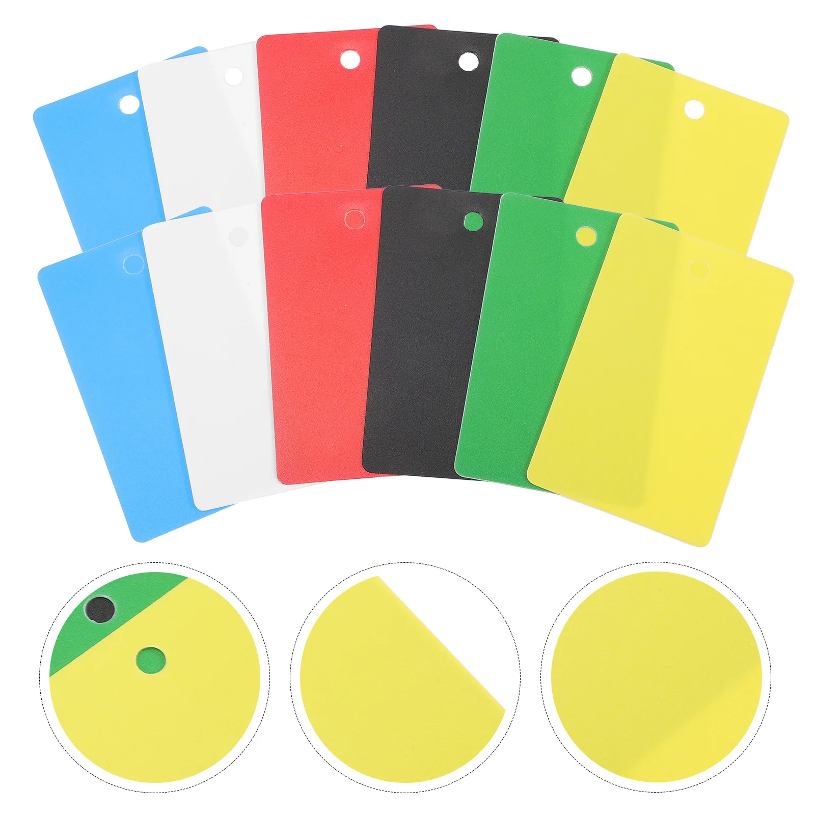 

30Pcs Id Vertical Badge Holders Premium Materials Easy Use Good Role Recognition Hospital