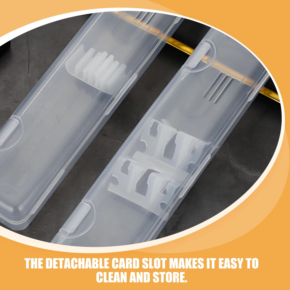 

100pcs Cutlery Box Buckle Universal Reusable Plastic Detachable Card Slots ganizer Parts Storage Accessories Tableware