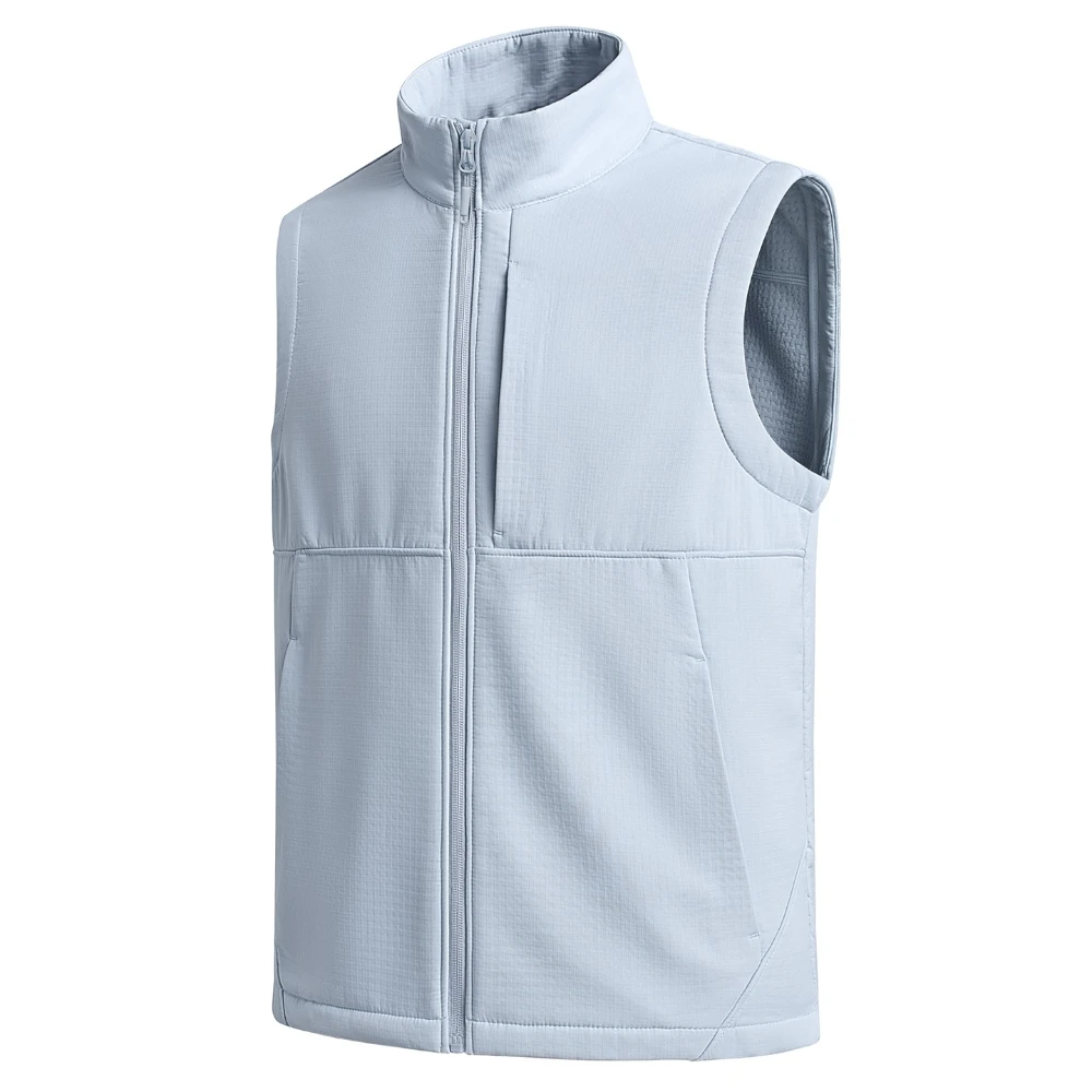 Outdoor Softshell Vest Autumn Winter Waterproof Fishing Camping Hiking Climbing Suit Enterprise Group Work Uniform Collar Jacket