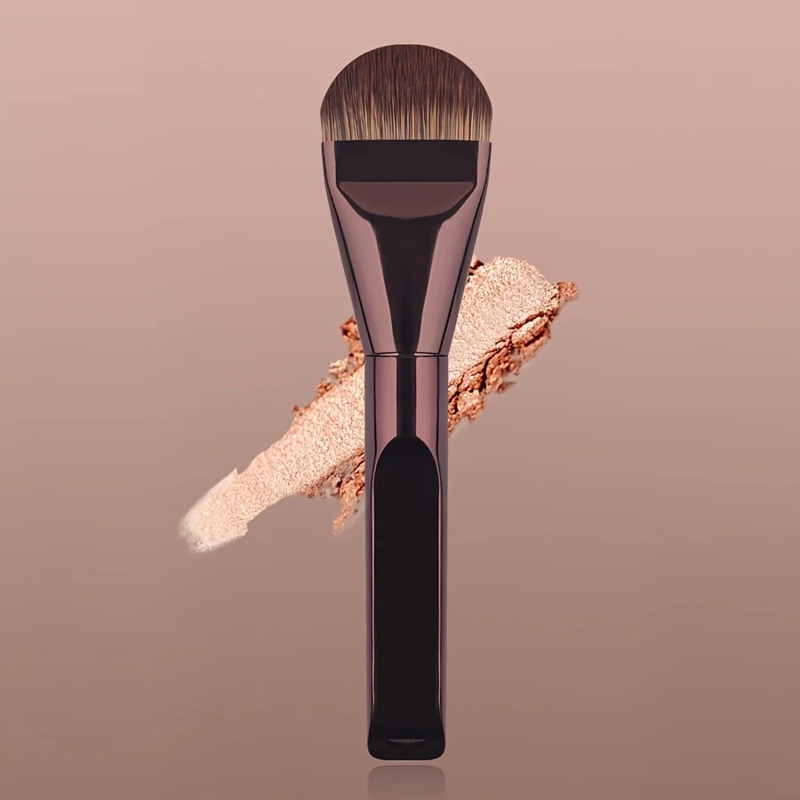 Professional Ultra-Thin Foundation Brush, Concealer Brush, Best Makeup Tool for All Skin Types, Ideal for Daily Use & Travel, Pe